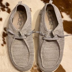 Hey Dude “Wendy” Knit Light Grey, sz 9